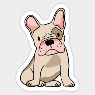 Pug illustration Sticker